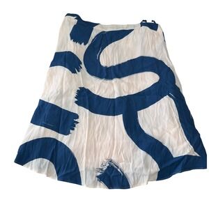 Maeve Anthropologie Abstract Lined Skirt Womens Large New‎